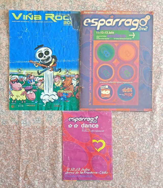 Espárrago rock 14°Festival y Viña Rock 2009