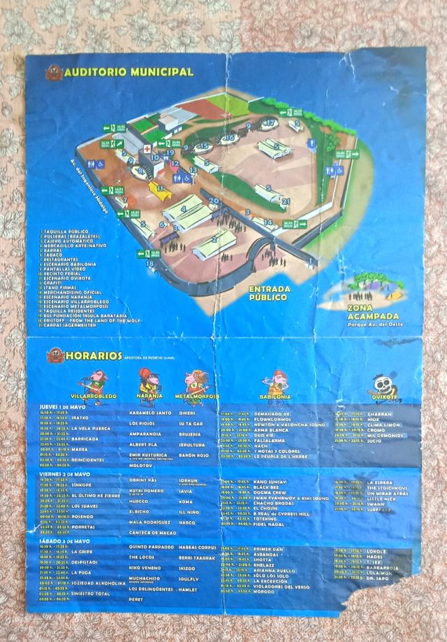 Espárrago rock 14°Festival y Viña Rock 2009