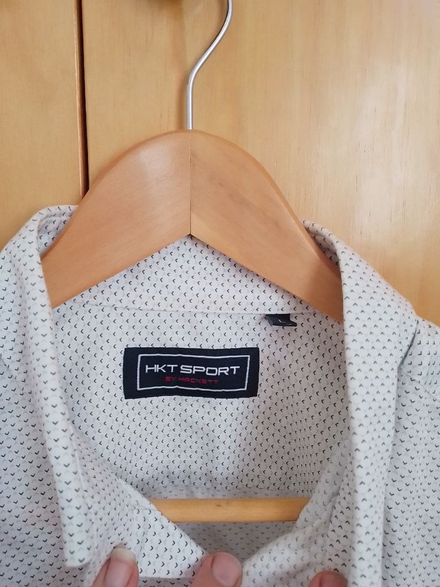 camisa estampada hackett