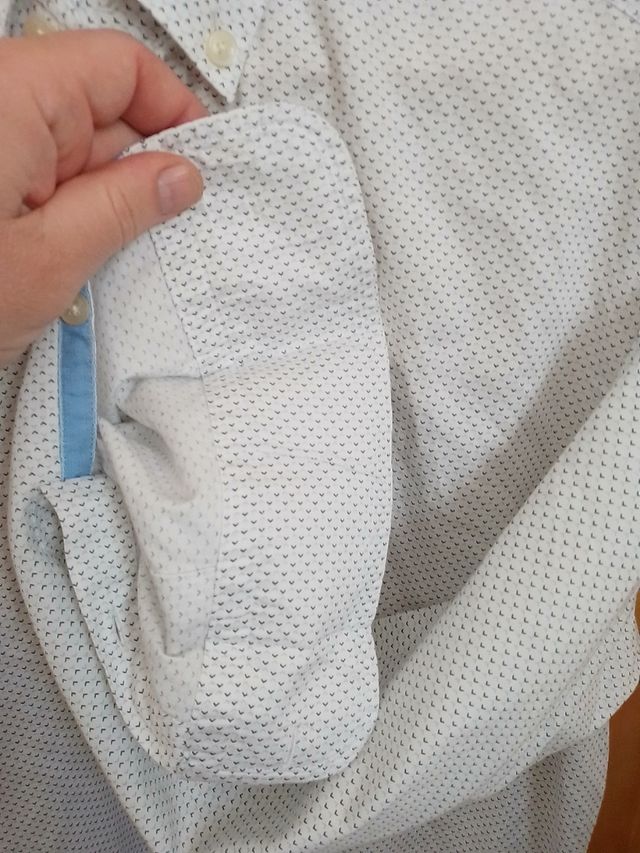 camisa estampada hackett