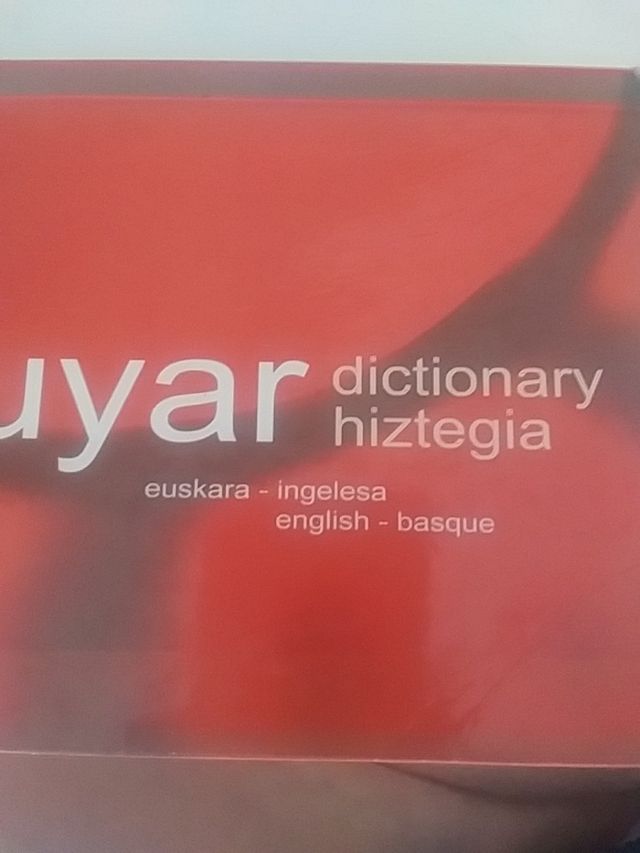 Hiztegia/Diccionario