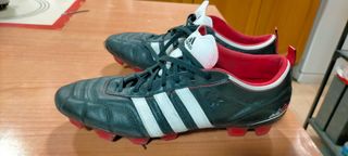 BOTAS FUTBOL ADIDAS PIEL T44 1\\/2 de segunda mano por 50 EUR en Coslada en  WALLAPOP
