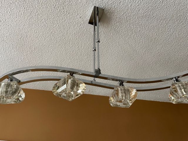 Lamparas de salon led halogeno.