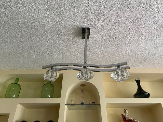 Lamparas de salon led halogeno.