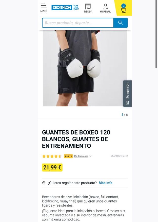 GUANTES BOXEOO 14 oz