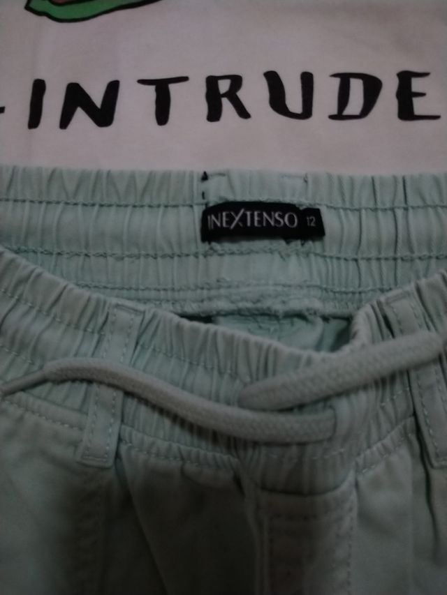 Conjunto de niño pantalón corto y camiseta