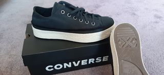 Zapatillas Converse de mujer plataforma de esparto de segunda mano por 35  EUR en San Sebastián de Los Reyes en WALLAPOP