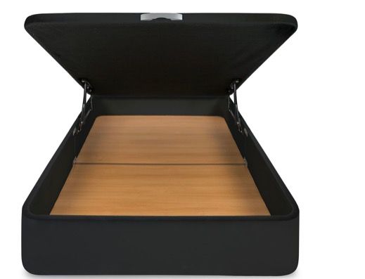 Canapé Color Negro 140x200