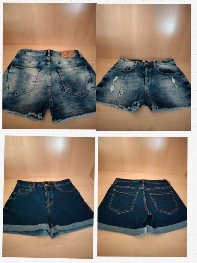 PANTALONES SHORT DE CHICA. Talla(S)