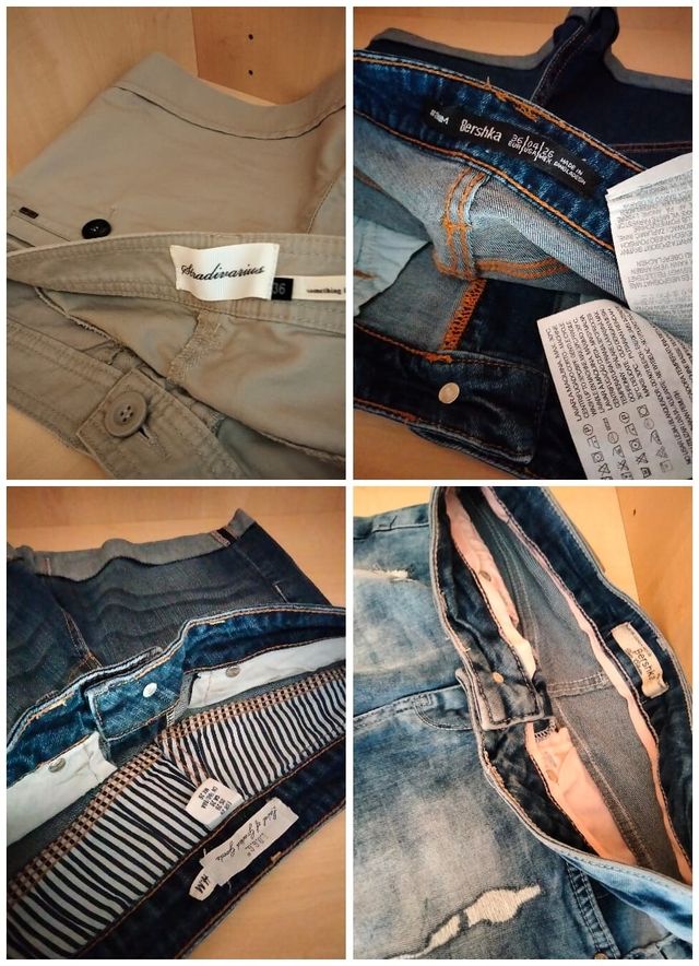 PANTALONES SHORT DE CHICA. Talla(S)