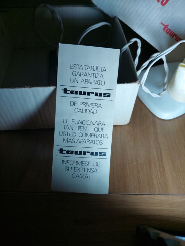 antiguo secador taurus años 70