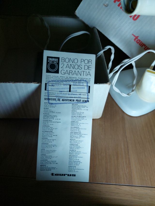 antiguo secador taurus años 70