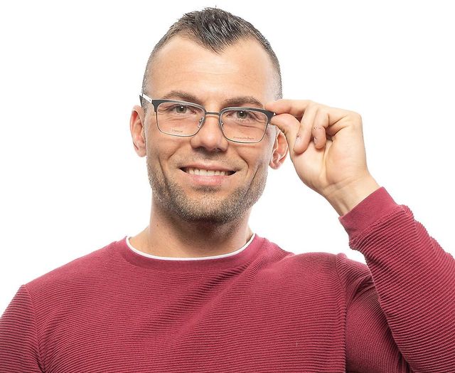 ZEGNA GAFAS Titanio VISTA MONTURA Nuevas 400€