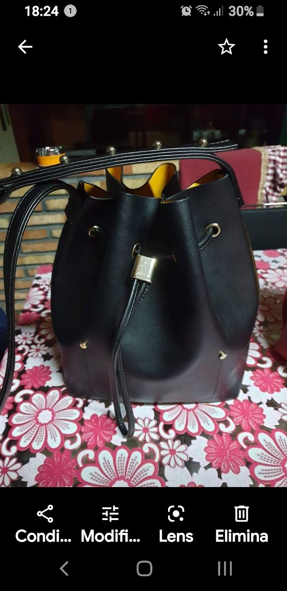 vendo borse pelle secchiello 