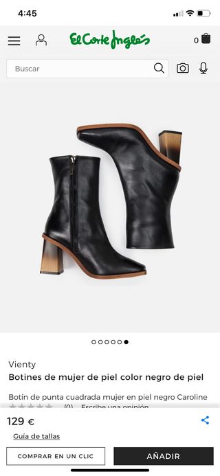 Botines vienty de este año de segunda mano por 90 EUR en Benicasim en  WALLAPOP