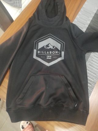 SUDADERA NEGRA BILLABONG de segunda mano por 20 EUR en Sabadell en WALLAPOP