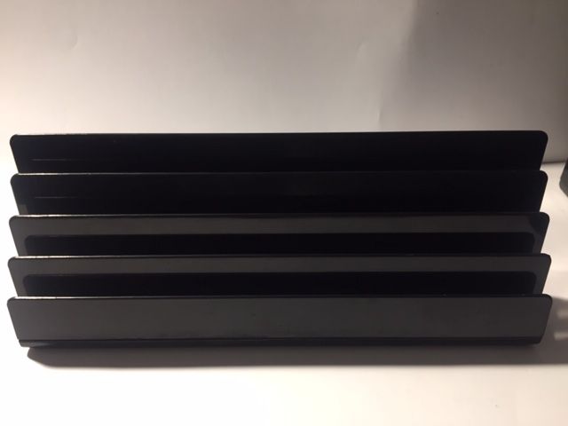 Soporte Cartas Podio ,921, negro, Rino Pirovano