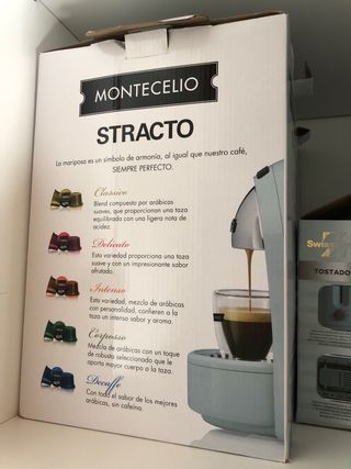 Cafetera de cápsulas Montecelio de segunda mano por 30 EUR en Valladolid en  WALLAPOP