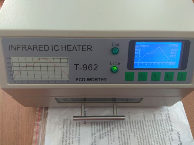 Horno de soldadura/reflow T-962