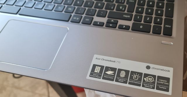 Portátil Chromebook Acer 715 CB715-1W