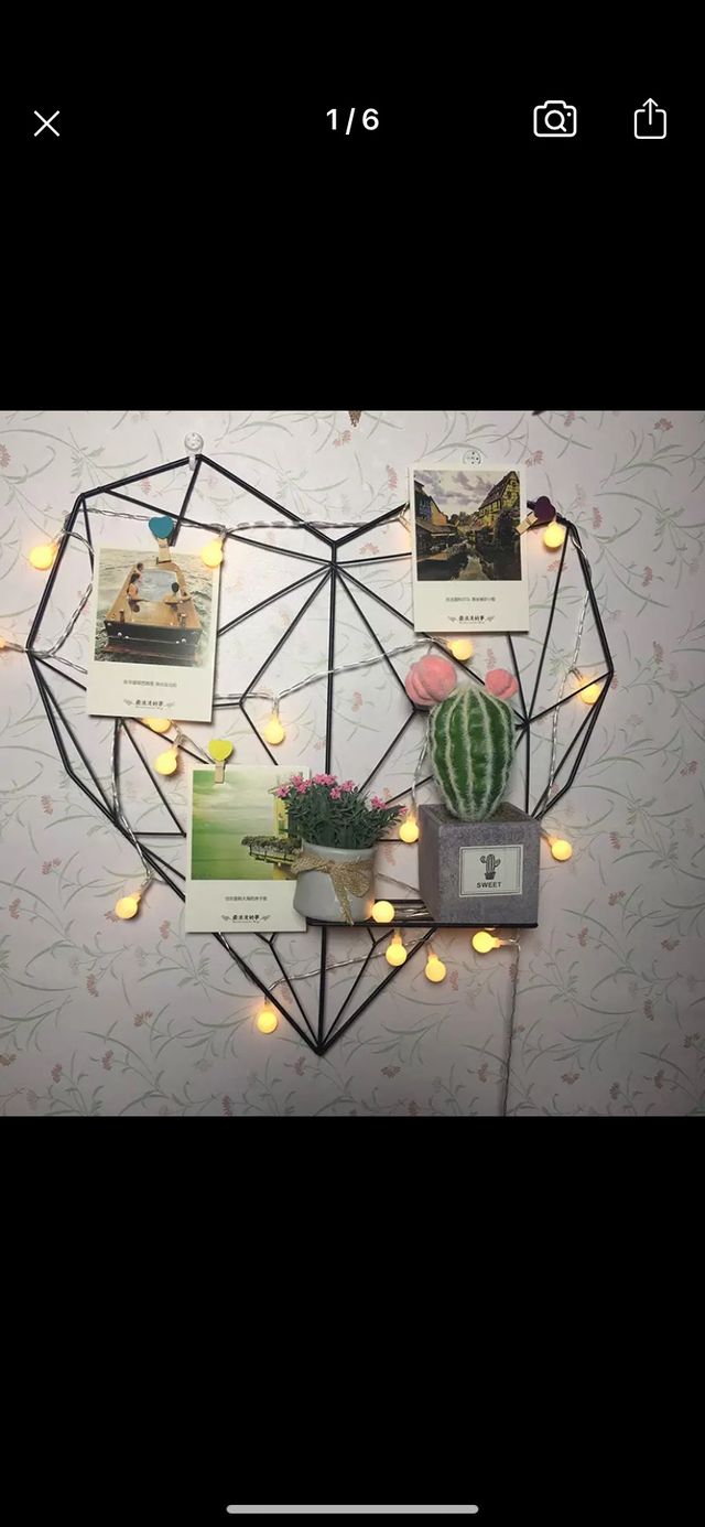 Marco fotos corazón