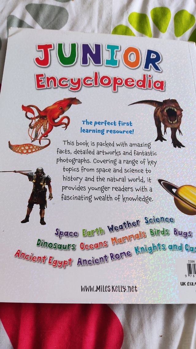 Junior enciclopedia inglés