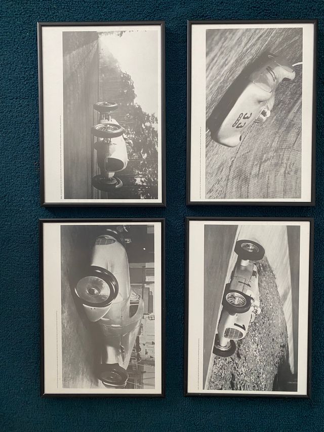4 foto incorniciate della collezione Audi