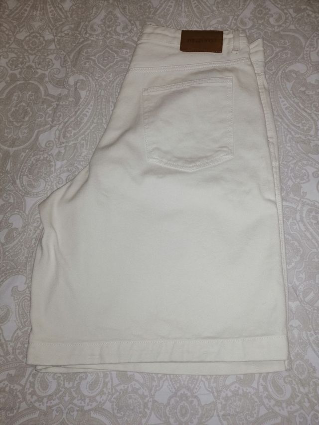 Pantalon corto blanco T.46