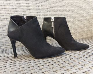 Botines Bershka tacón de segunda mano en Salamanca en WALLAPOP