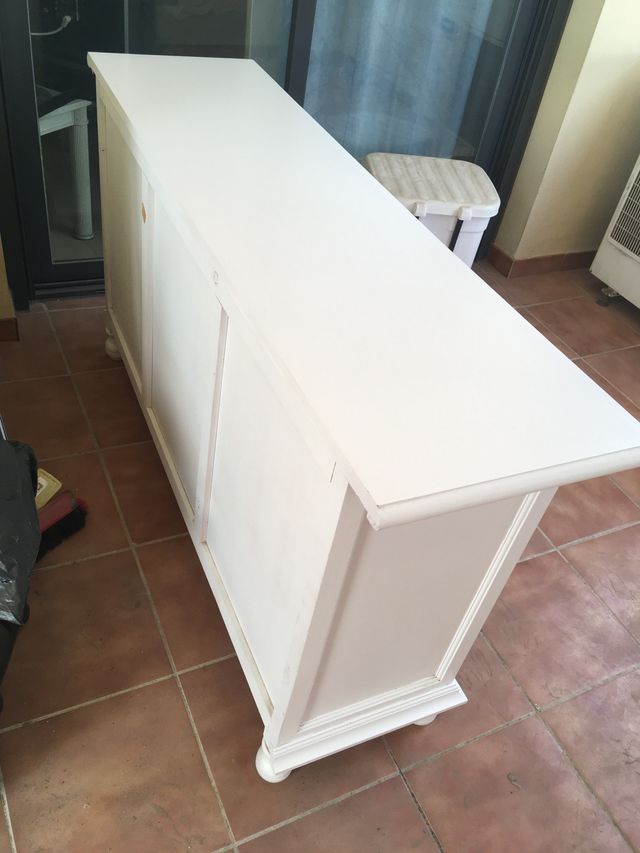 NUEVO Mueble Salon de madera color Blanco