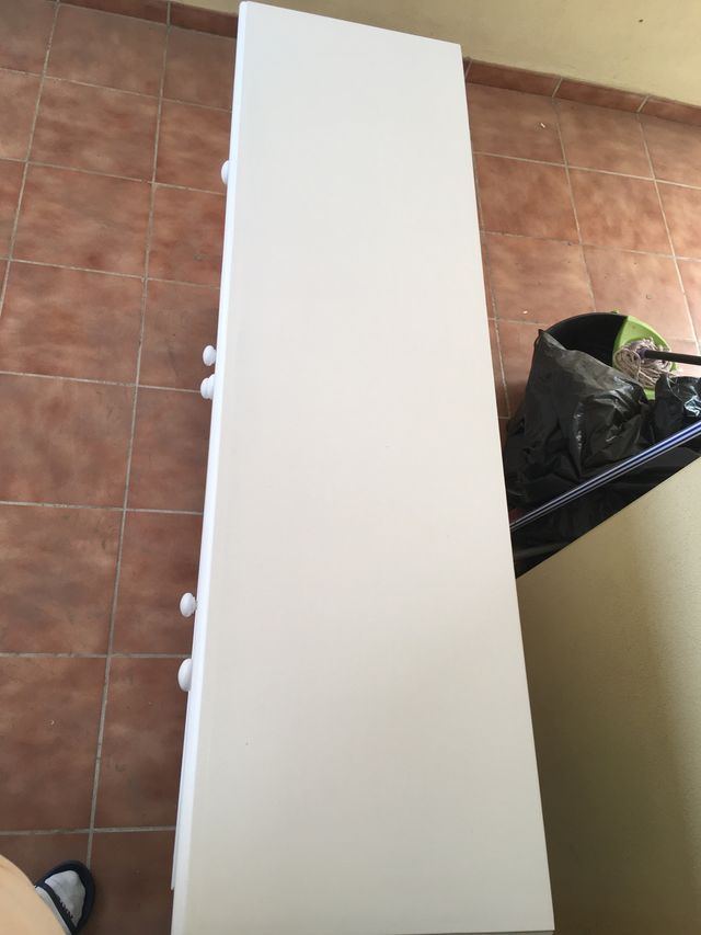 NUEVO Mueble Salon de madera color Blanco