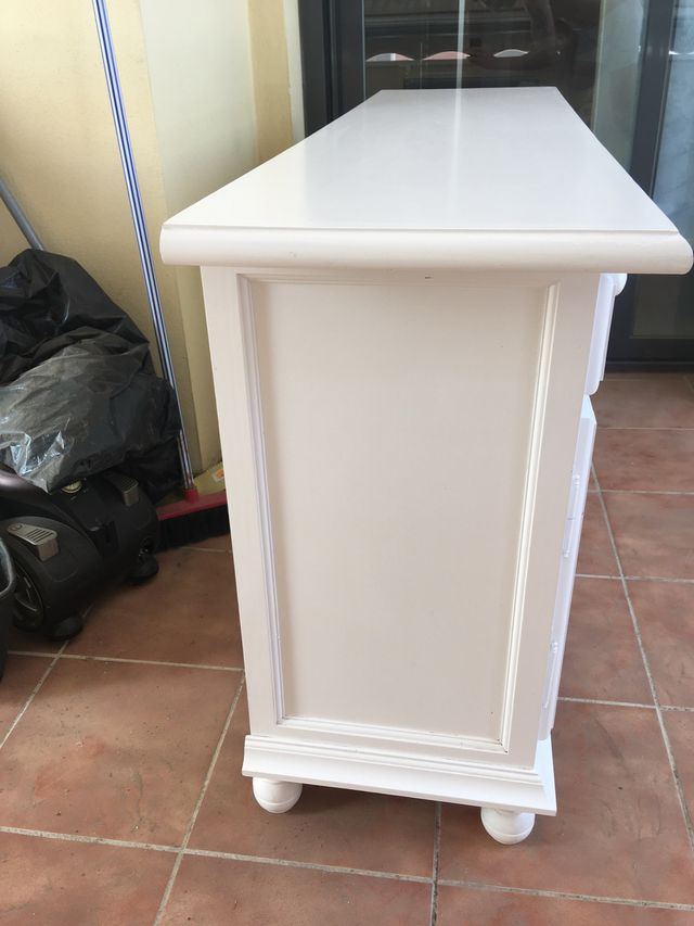 NUEVO Mueble Salon de madera color Blanco