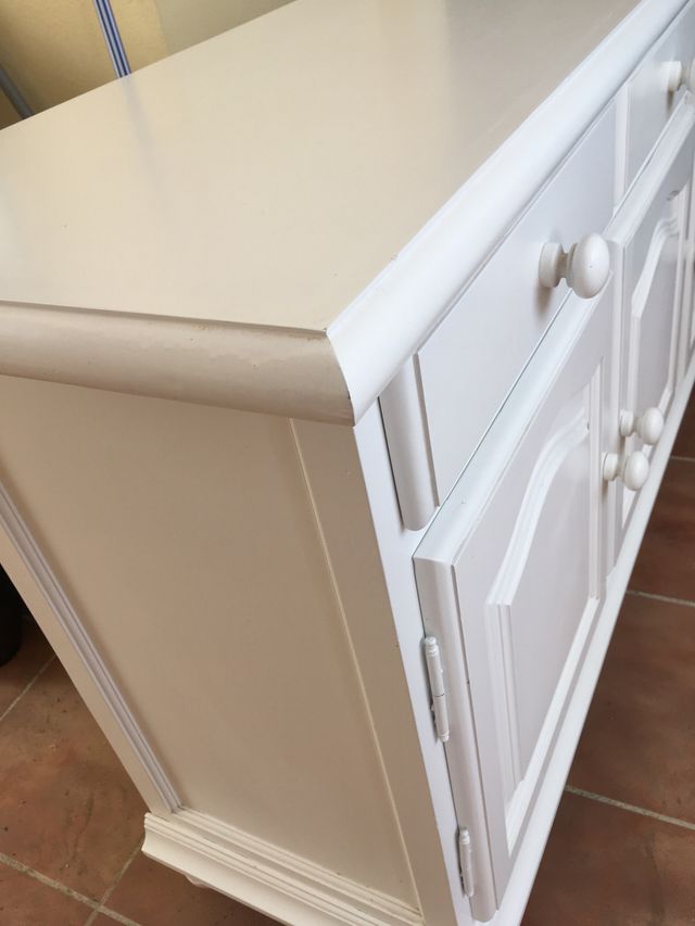 NUEVO Mueble Salon de madera color Blanco