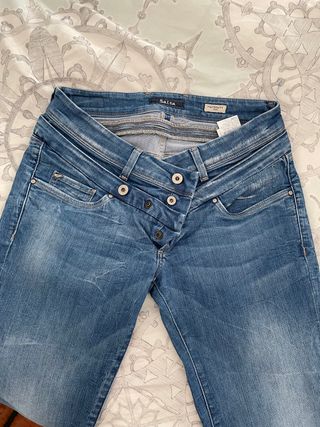 Mamalicious Pantalones Vaquero Fifty 002 Slim Premamá Azul| Dressinn