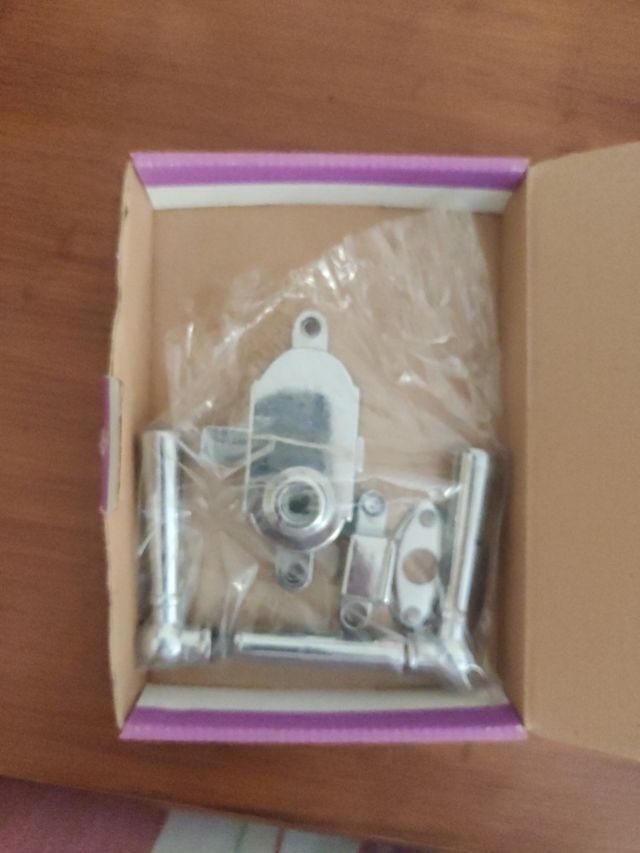 Picaporte cromo C1 derecha