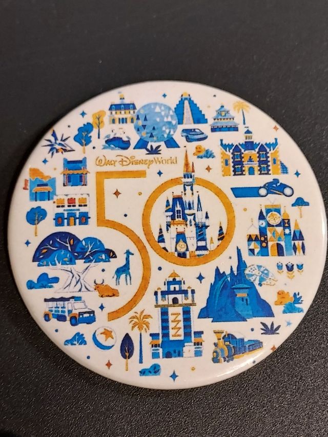 Broche de Walt Disney Word 🏰 50 años Orlando USA