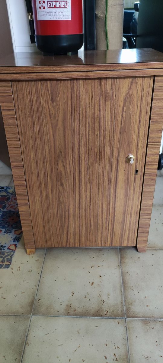 máquina de coser alfa con mueble