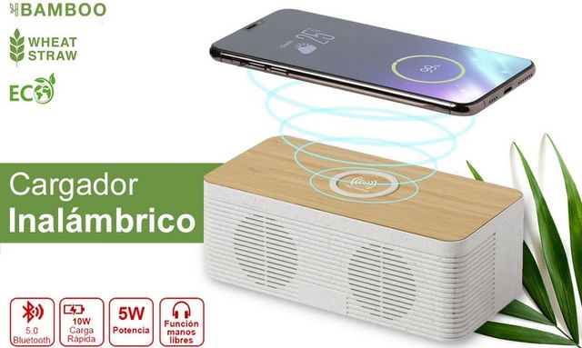 Altavoz Cargador inalámbrico