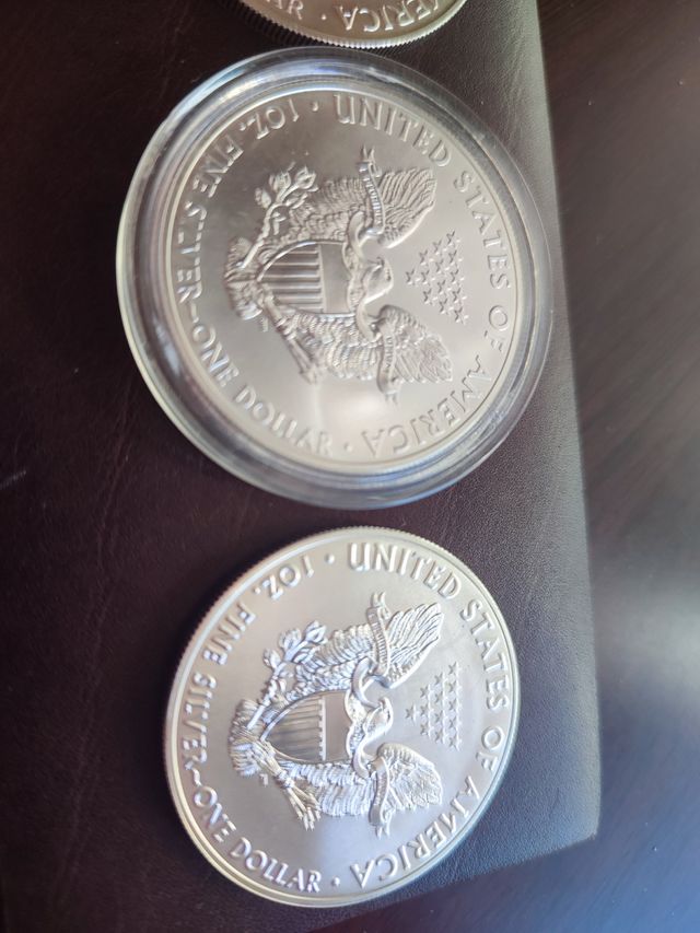 9 onzas LIBERTY varios años (1986 a 2018)