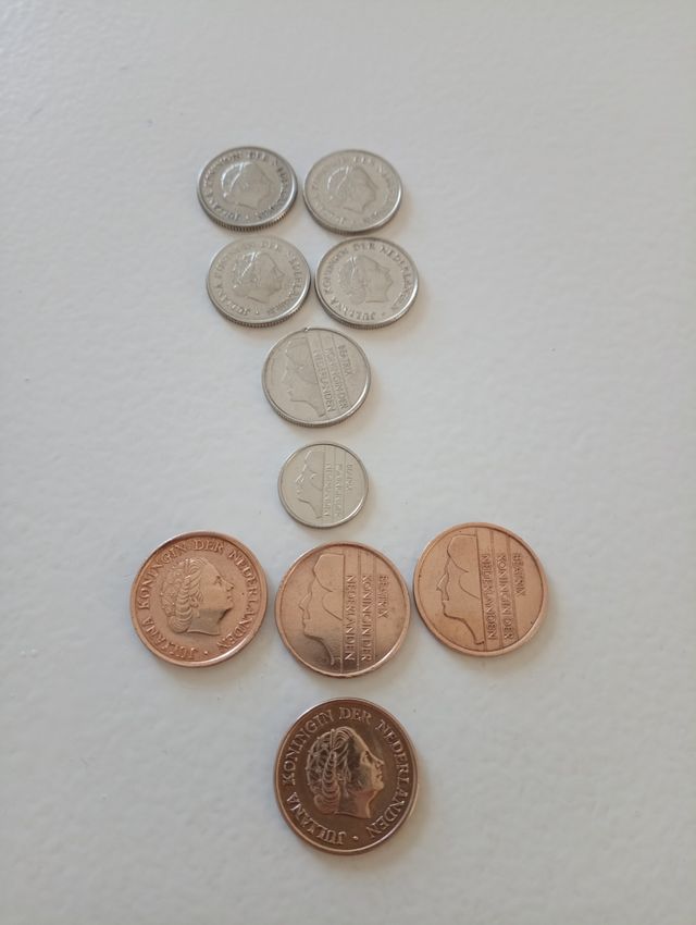 Lote monedas Holanda