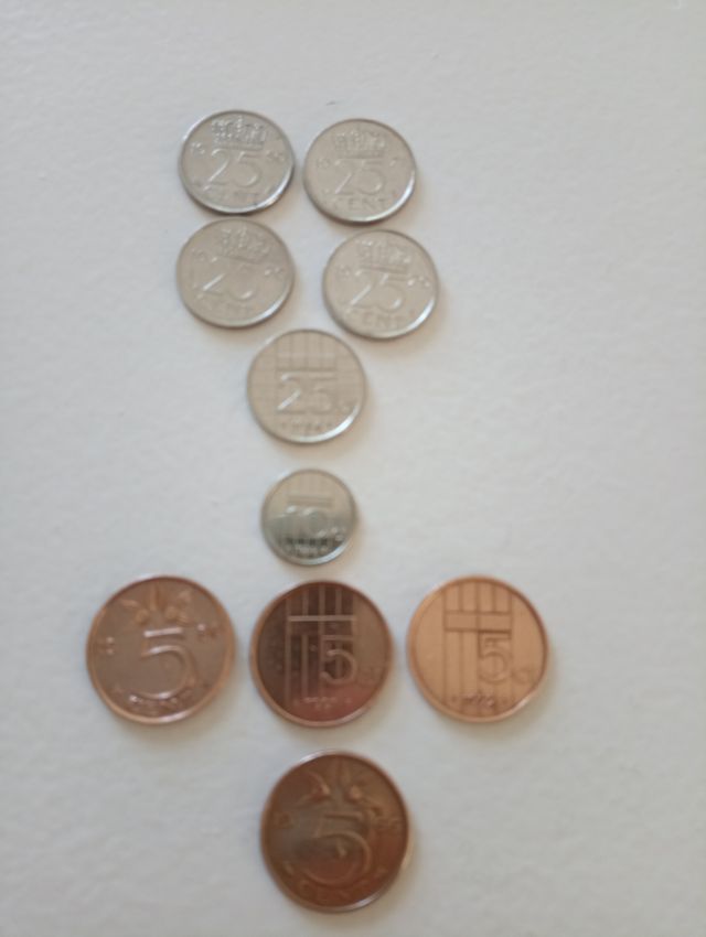 Lote monedas Holanda