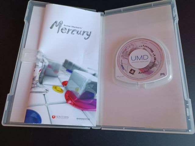 Juego PSP ARCHER MCLEAN MERCURY