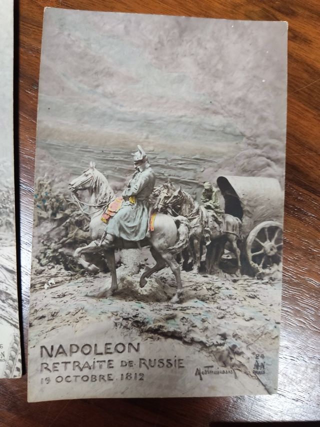 Napoleone.Molte vecchie cartoline francesi.