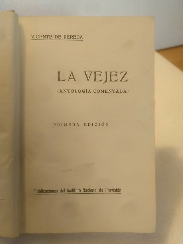 La vejez, Vicente de Pereda 
