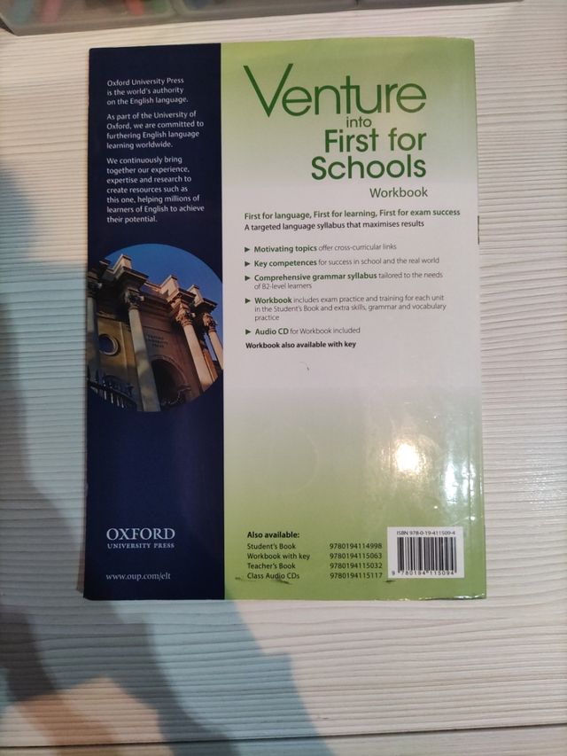 LIBRO DE SEGUNDO DE BACHILLERATO WORKBOOK INGLÉS