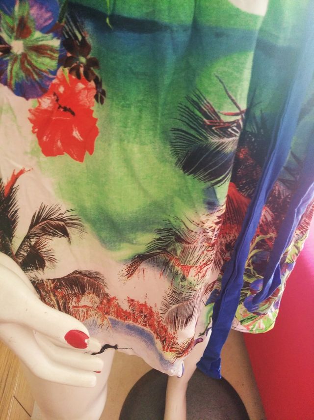 Vestido primavera verano Stradivarius talla M