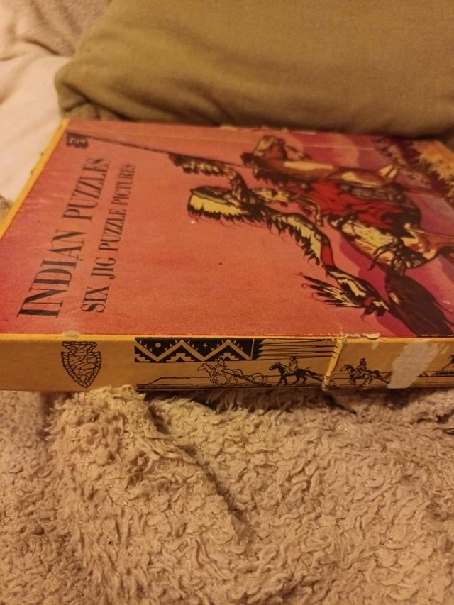 6 Indian Puzzles Años 50.