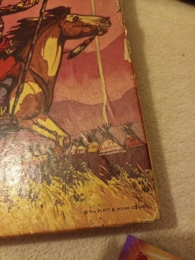 6 Indian Puzzles Años 50.