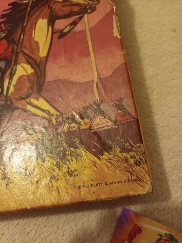 6 Indian Puzzles Años 50.