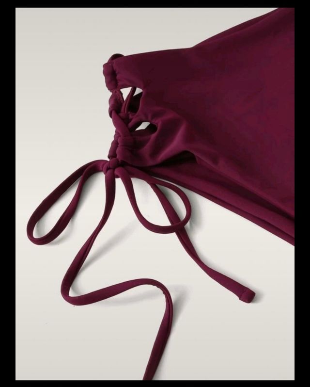 Braga de bikini alta